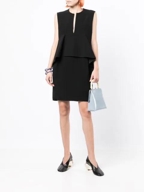 BOTTEGA VENETA Leather Cuff Bracelet In Purple