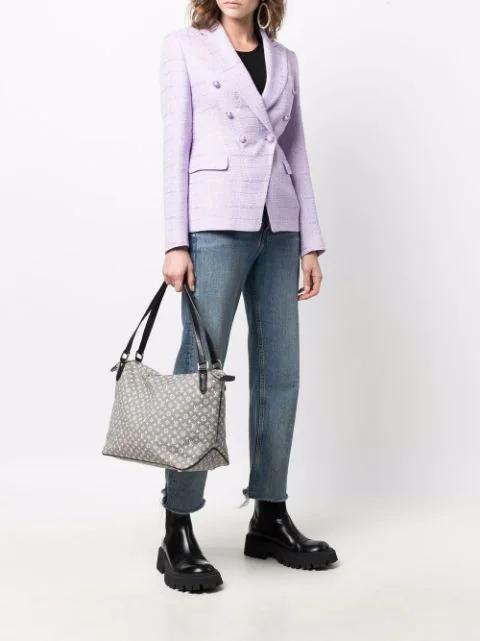 TOTÊME Organic Cotton Blend Rib Tank Top In Black