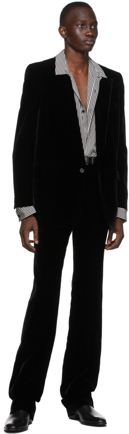 SAINT LAURENT Man Ankle Boots Black Size 9 Calfskin