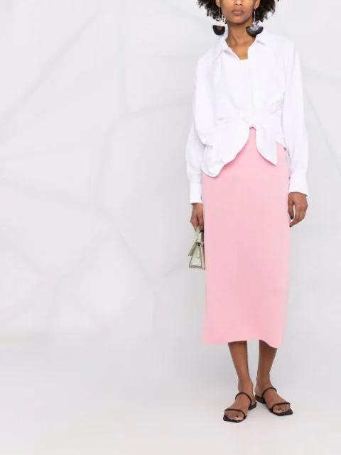 JACQUEMUS Bahia Shirt In Ecru