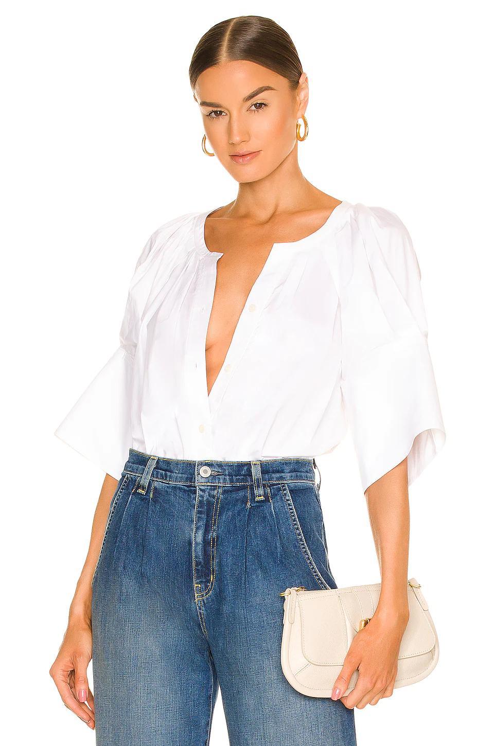 NILI LOTAN Megan High-rise Stretch Wide-leg Jeans In Multi