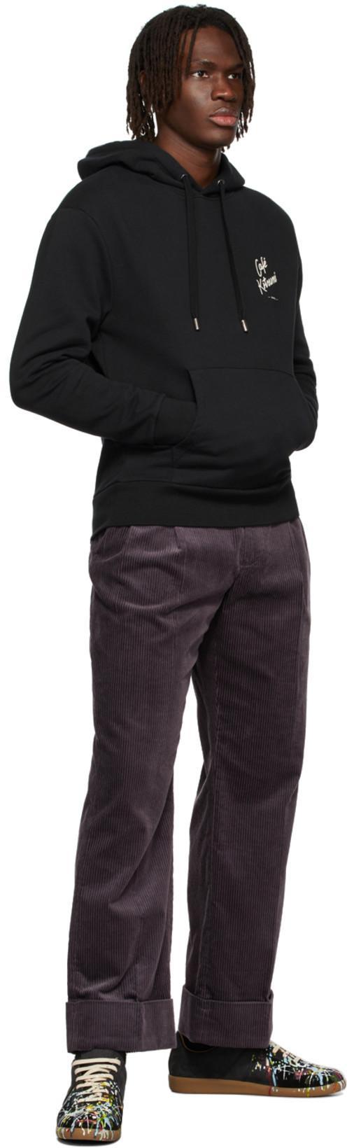 MAISON MARGIELA Replica Painter Leather Low-top Trainers In Black