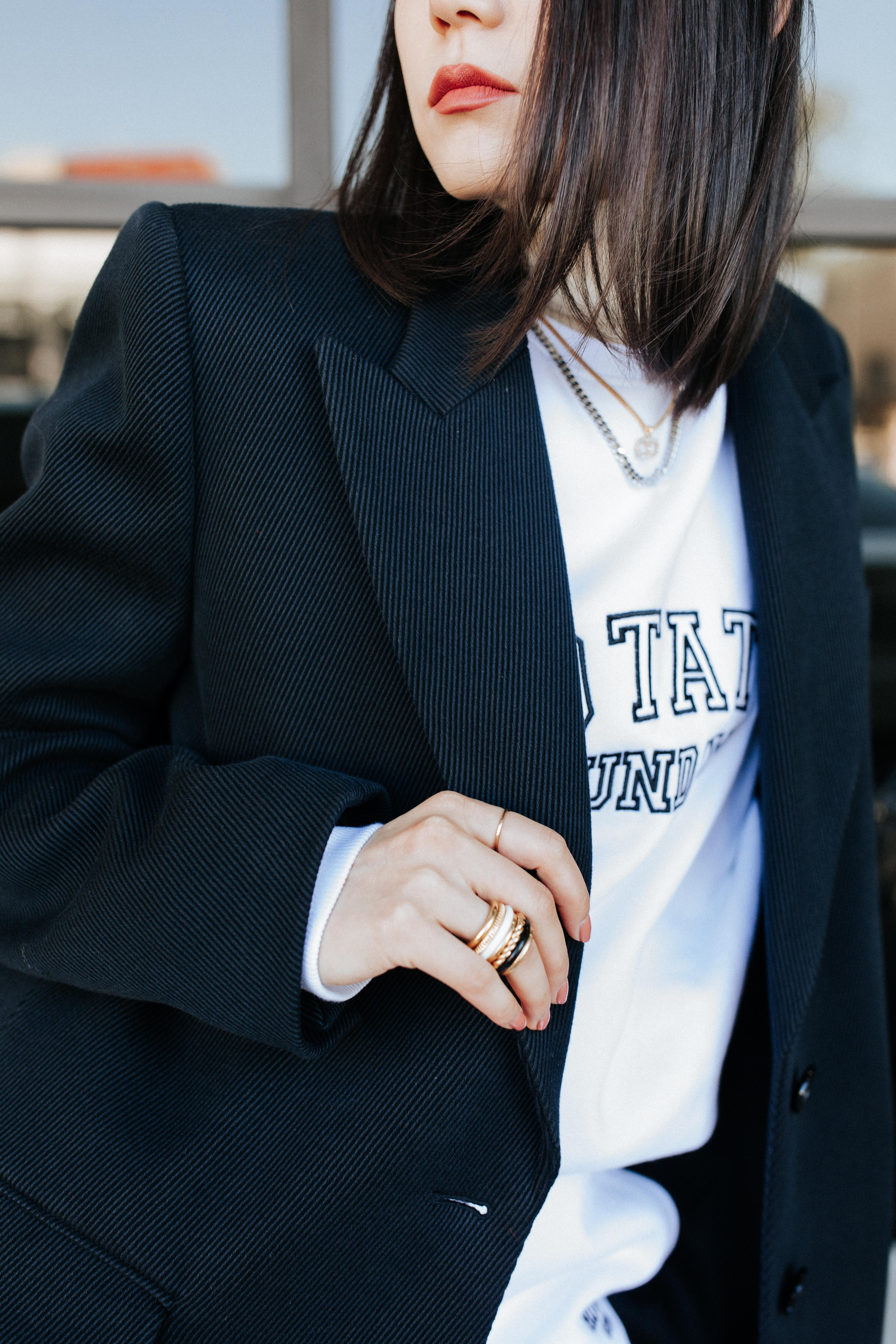 NIKE Dunk Low Twist Leather Sneakers In Black