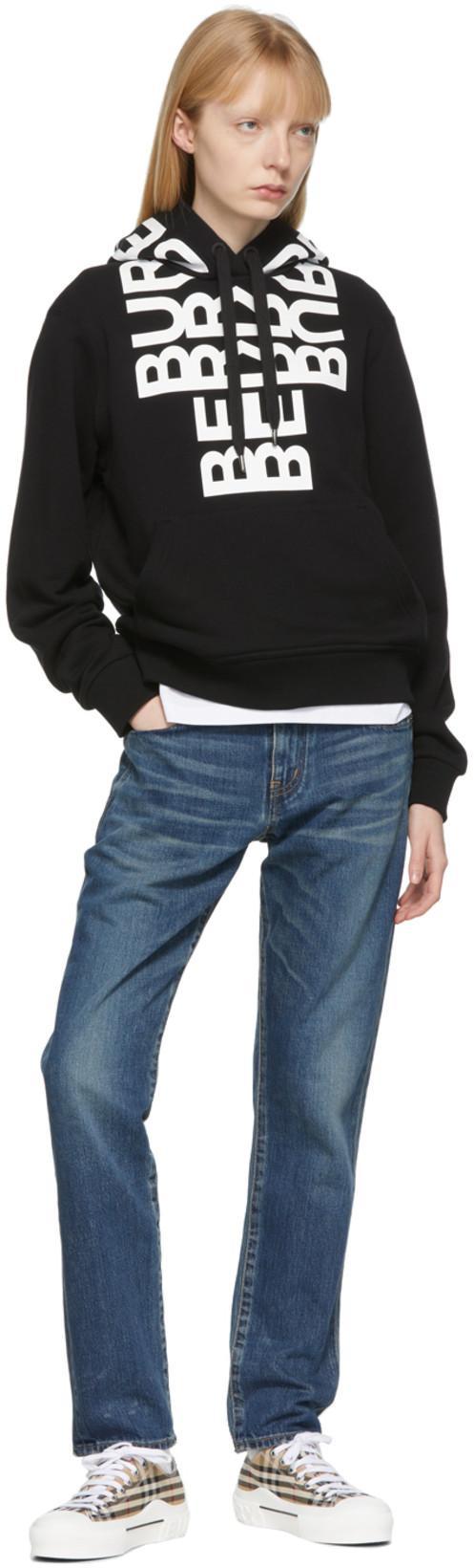 BURBERRY Cotton Sneaker With Vintage Check Pattern In Multi