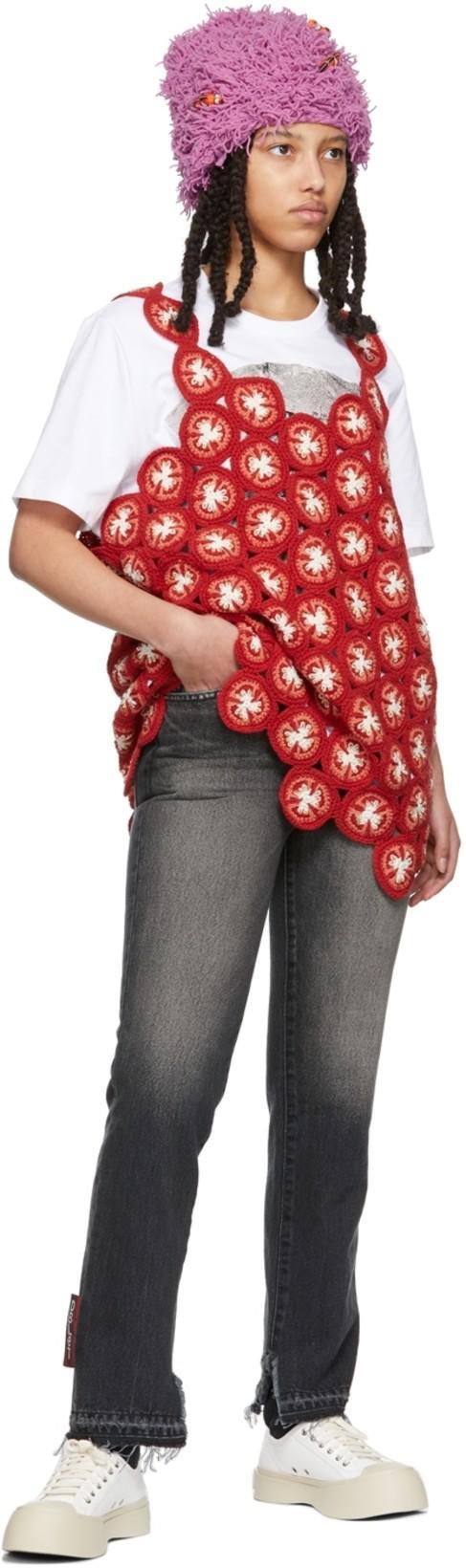 MARNI Color-block Low-top Sneakers In White