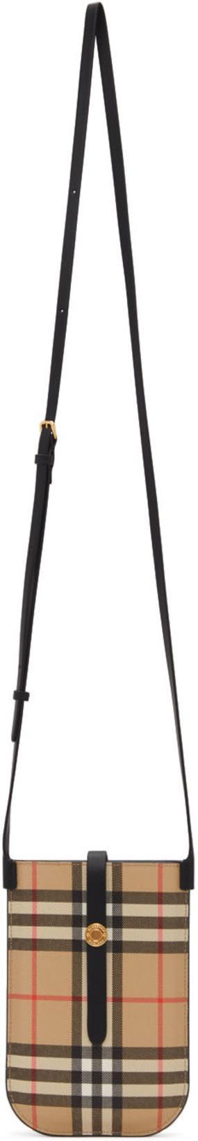 BURBERRY Marsett Icon Striped Silk Shorts In Archive Beige Check