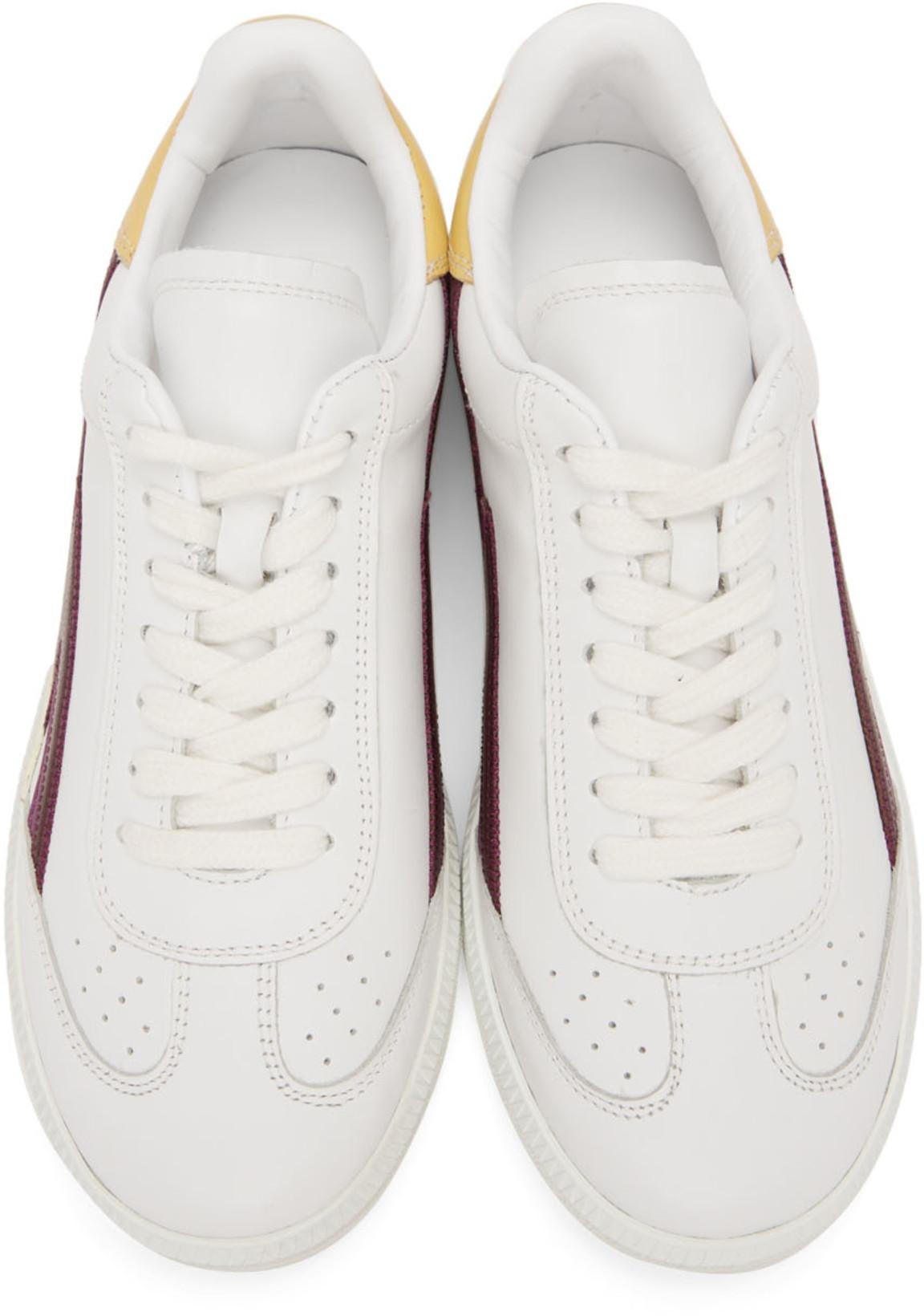 ISABEL MARANT Yellow Denim Haley Bucket Hat