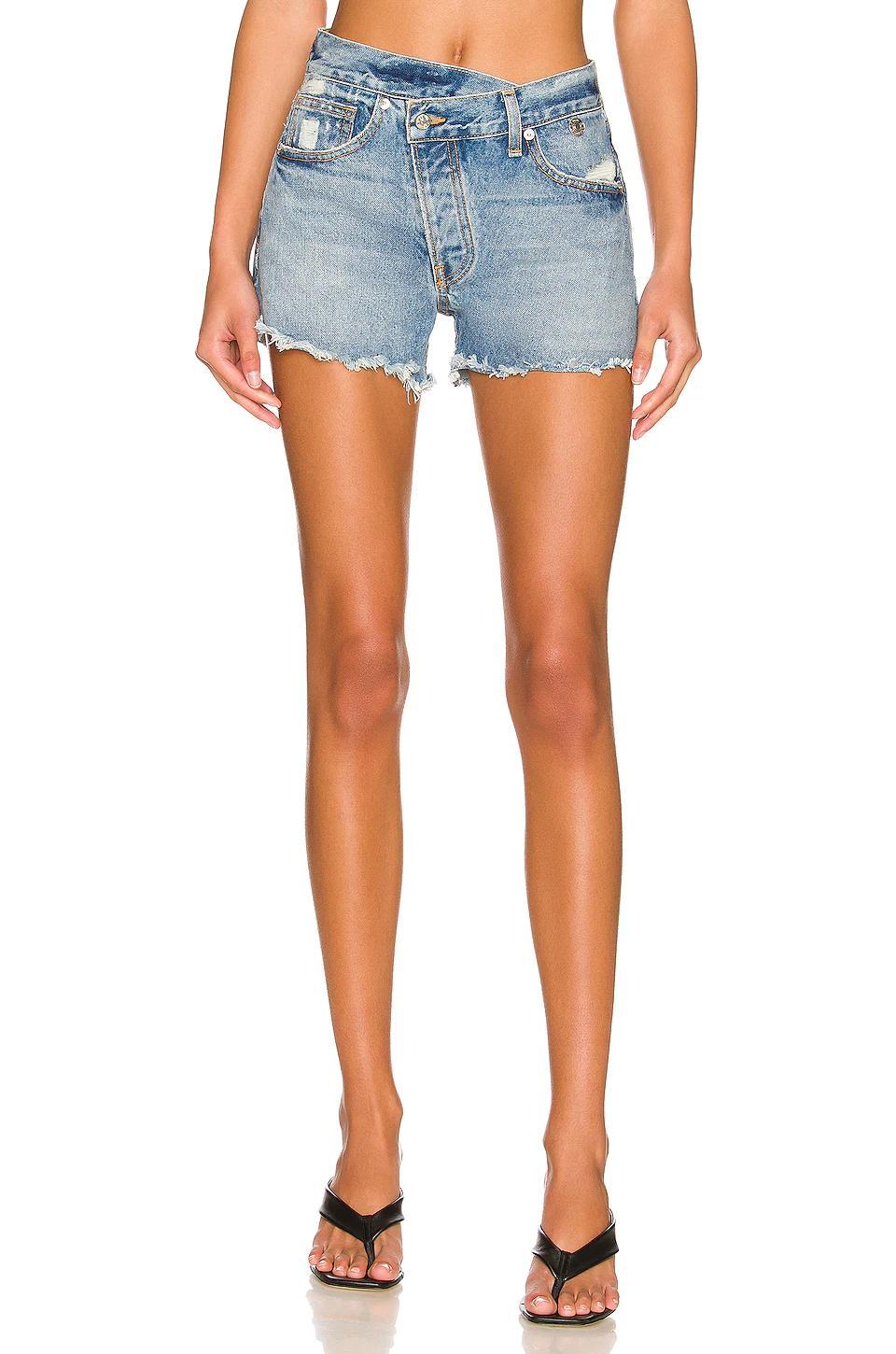 AGOLDE Karla Fluid Ribbed Scoop Neck Tank Top In Multicolor