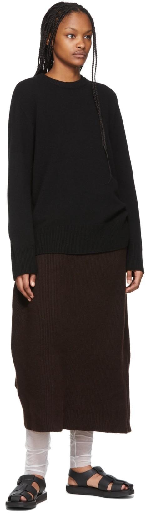 THE ROW Sibem Wool-cashmere Sweater In Dark Navy