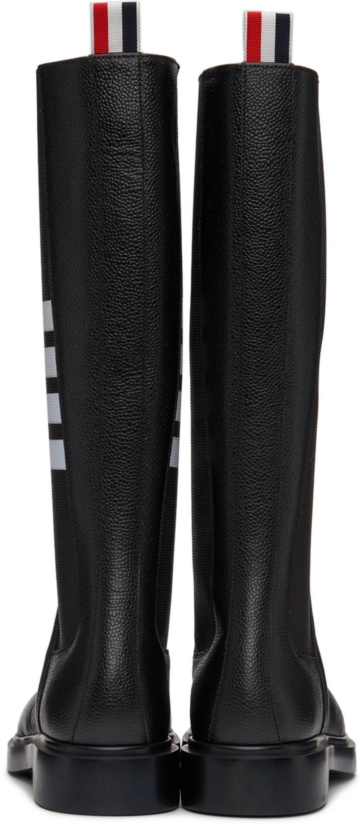 THOM BROWNE Classic Button-down Shirt With Crisp Collar And Curved Hem In White