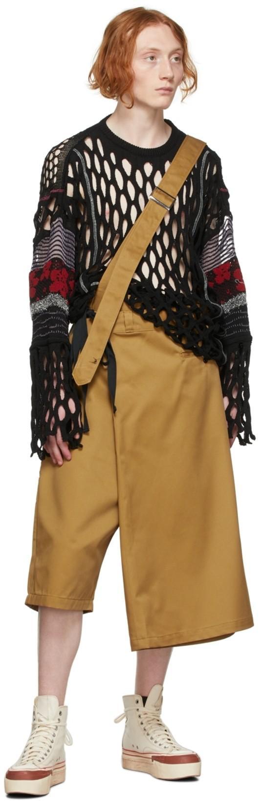 KIDILL Ssense Exclusive Beige Dickies Edition Fold Trousers