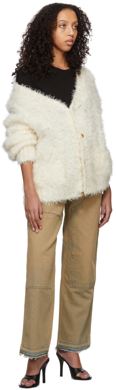 AMIRI Carpenter Distressed Jeans In Braun