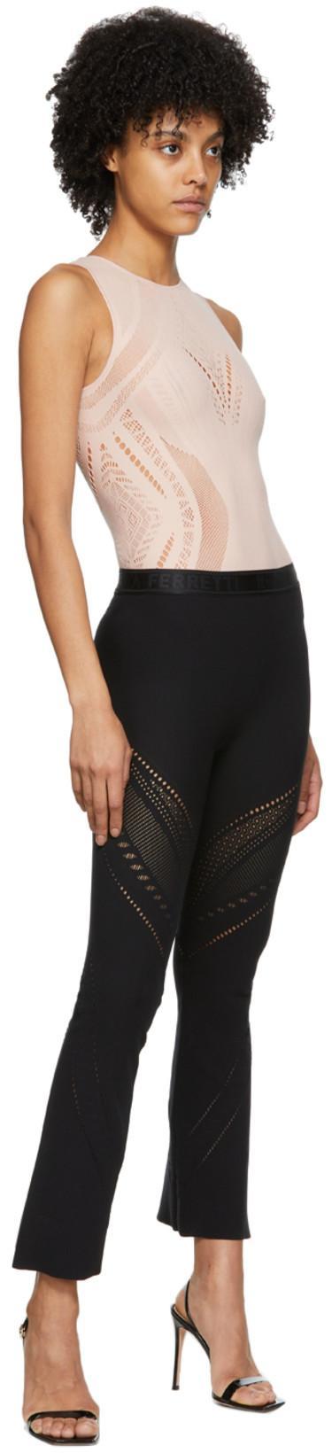 GIANVITO ROSSI Black Patent Ribbon Stiletto 105 Heeled Sandals