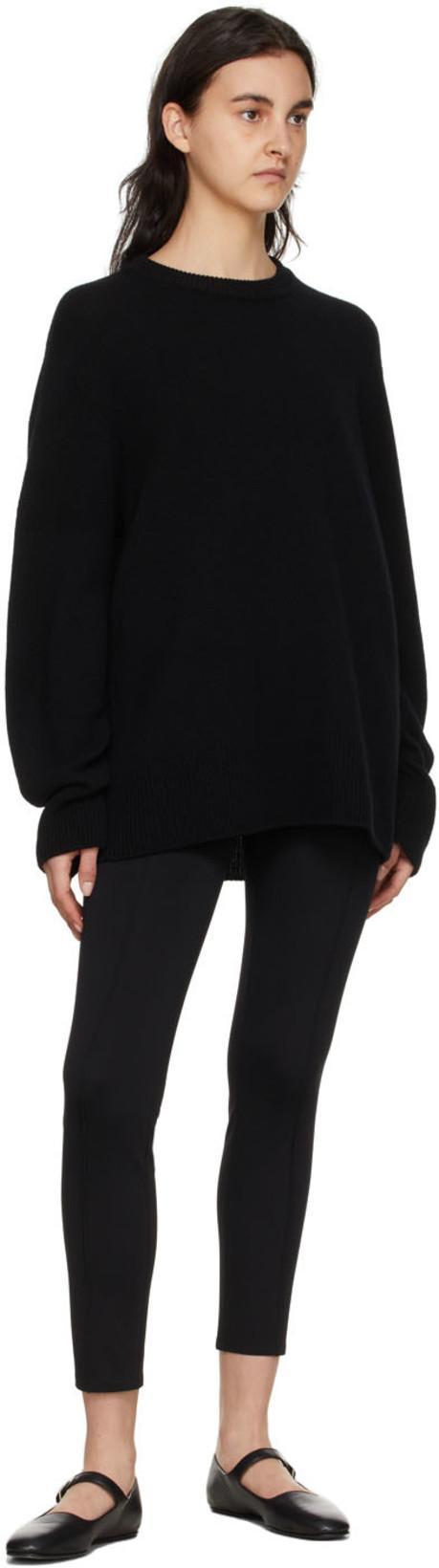 THE ROW Sibem Wool-cashmere Sweater In Dark Navy