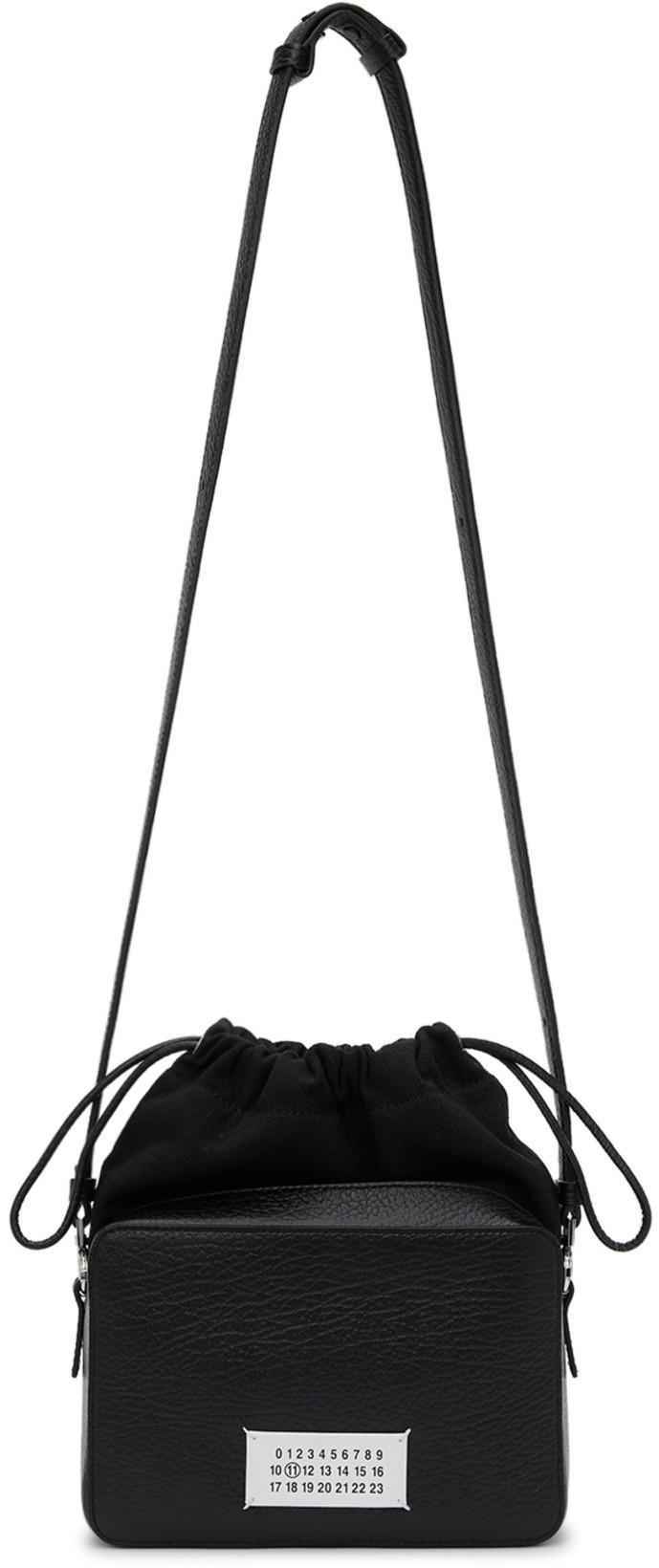 MAISON MARGIELA Distorted Logo T-shirt In Black