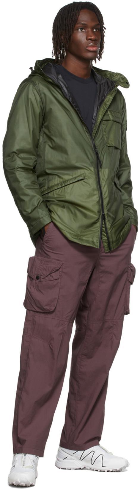 STONE ISLAND Sage Green Cotton Jersey T-shirts In Black