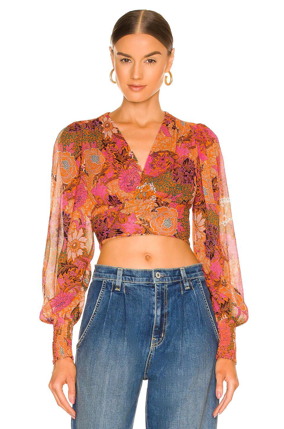 NILI LOTAN Megan High-rise Stretch Wide-leg Jeans In Multi