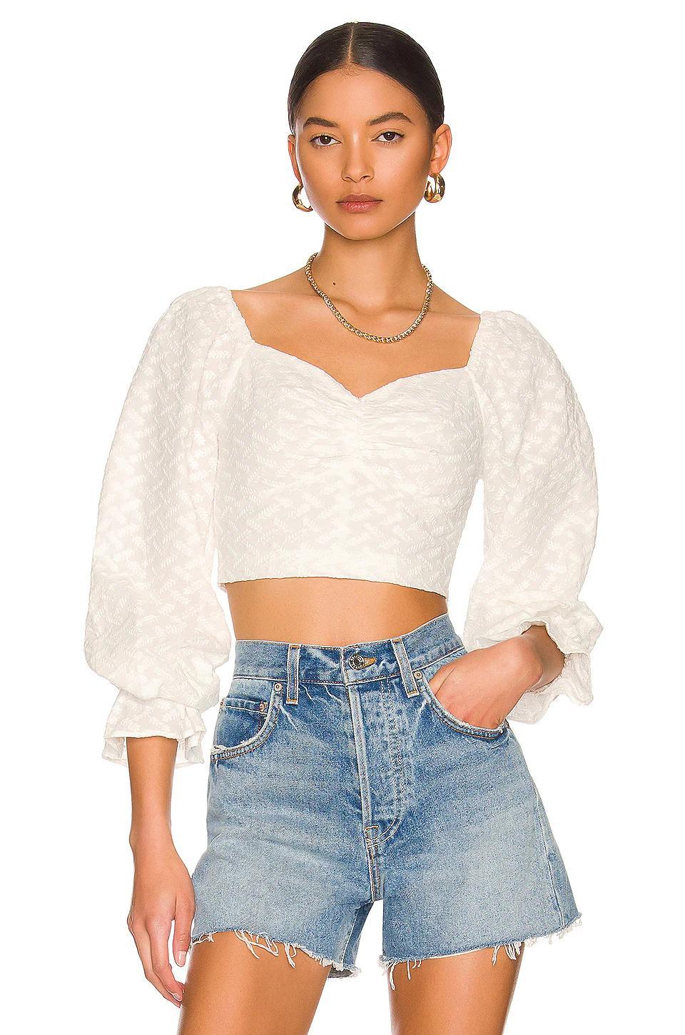 LUV AJ Baby Amalfi Tubular Hoop Earrings In Gold