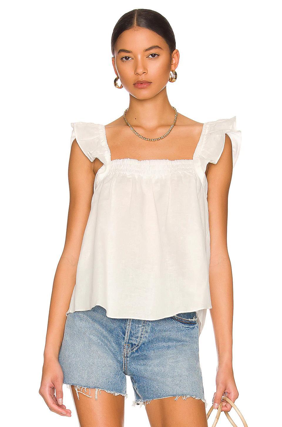 LUV AJ Baby Amalfi Tubular Hoop Earrings In Gold