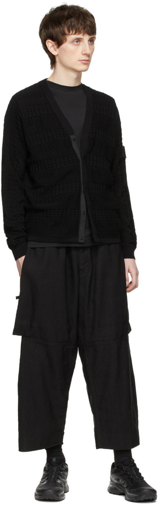 STONE ISLAND Sage Green Cotton Jersey T-shirts In Black