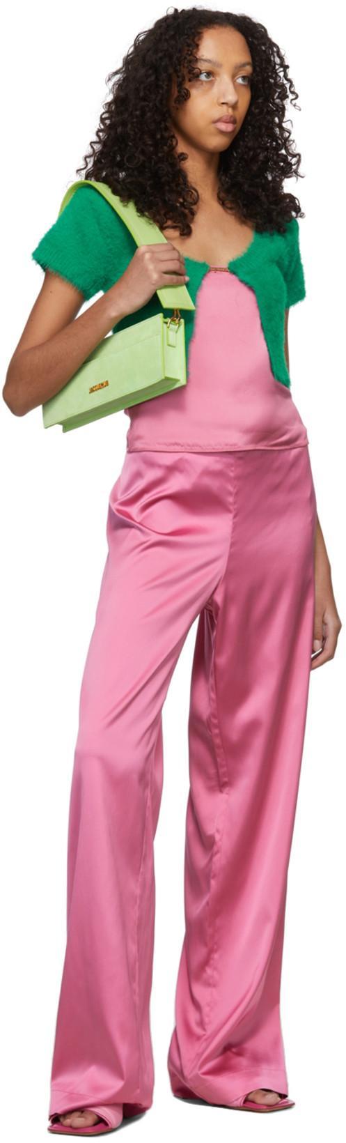 JACQUEMUS Les Mules Piscine Slip In Pink