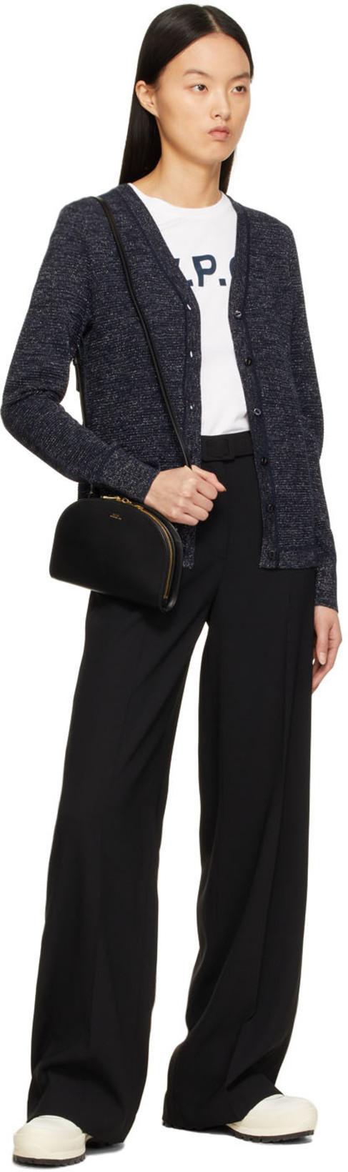 JACQUEMUS Black 'le Pantalon Fresa' Trousers In 990 Black