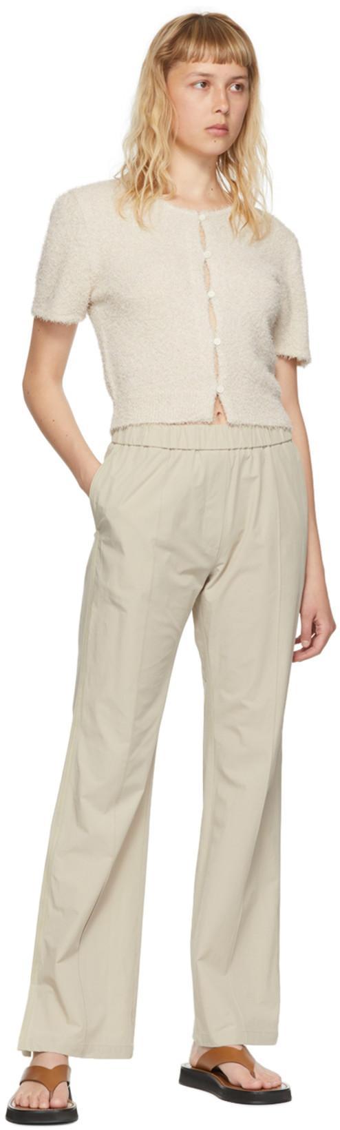 THE ROW Ginza Flip-flop Smooth Calfskin Sandals In Brown