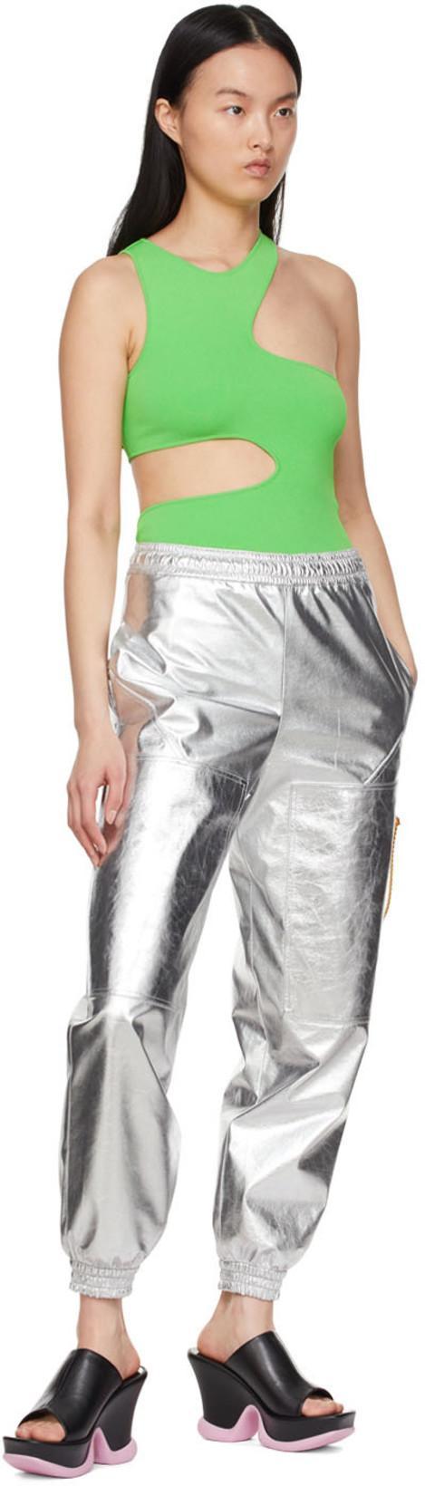 STELLA MCCARTNEY Ut Out Top In Green