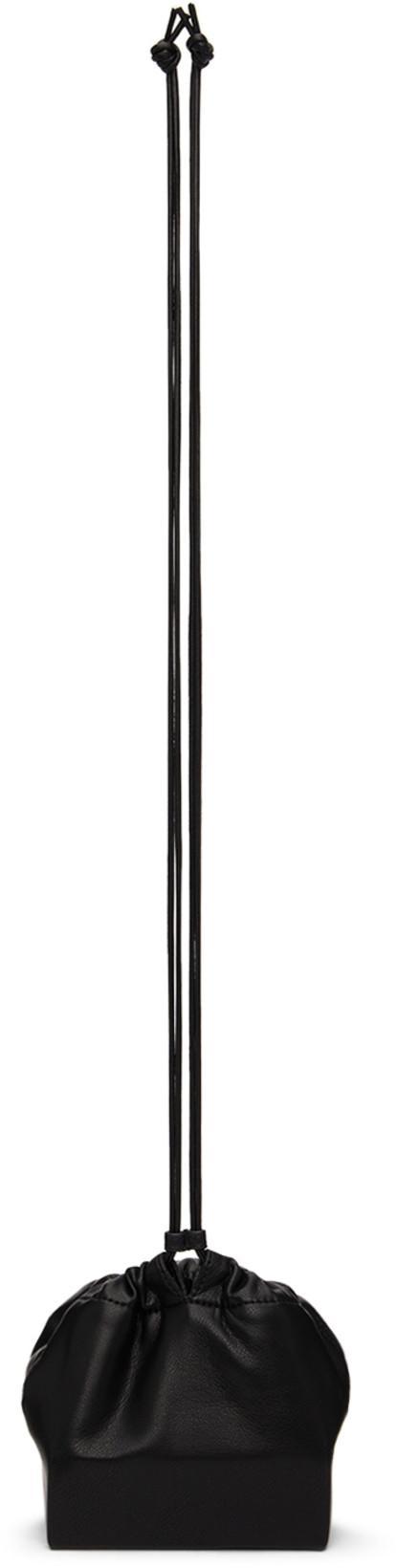 JACQUEMUS Black 'le Pantalon Fresa' Trousers In 990 Black