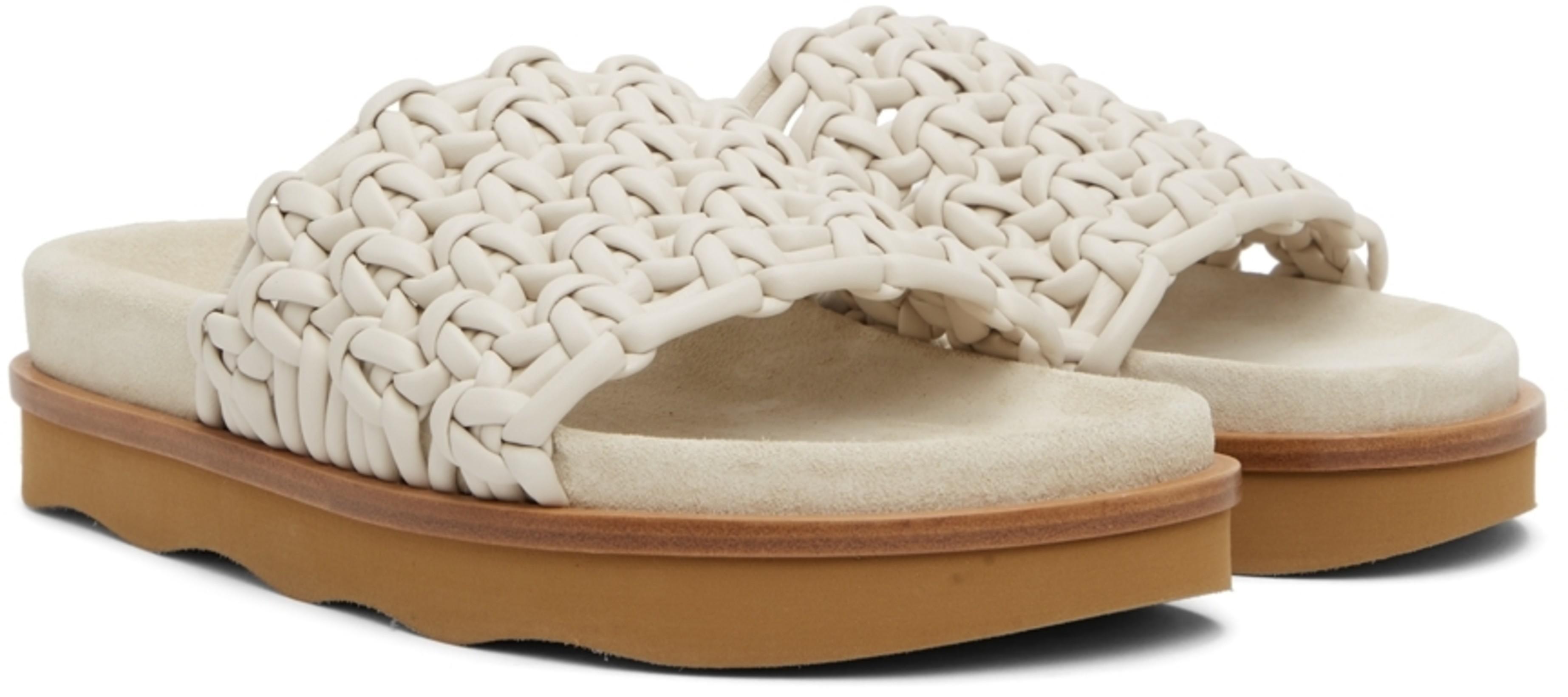 COTTON CITIZEN Ssense Exclusive Beige Ibiza Biker Shorts In Oatmeal