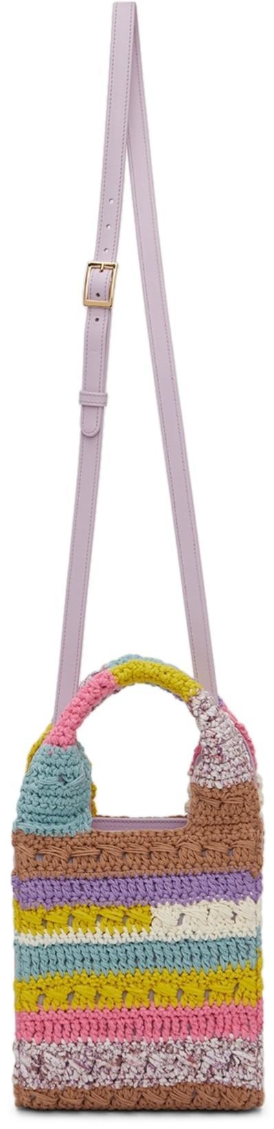 BARRAGAN Ssense Exclusive Pink Brazos T-shirt In Pink/purple