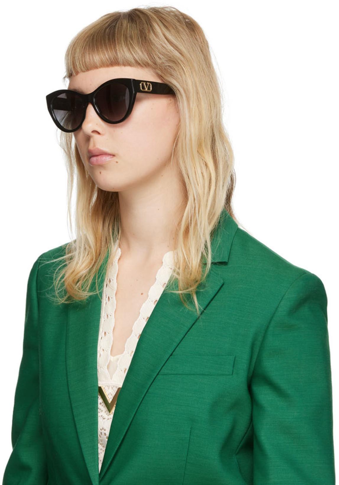 VALENTINO Single-breasted Wool-silk Blazer In Green
