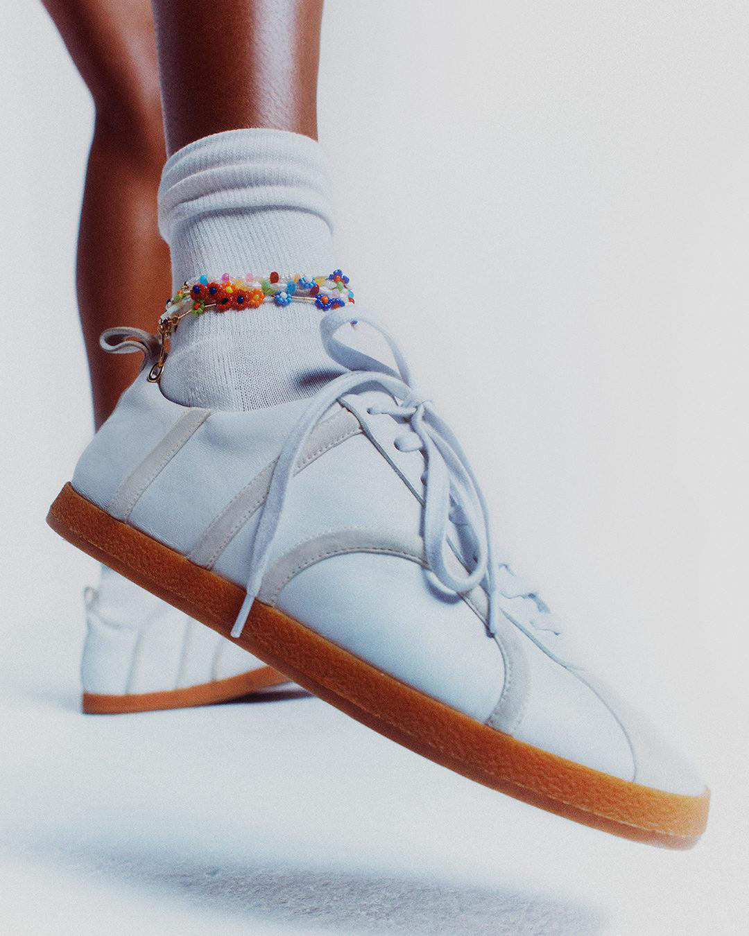TOTÊME Toteme Leather Sneakers In White