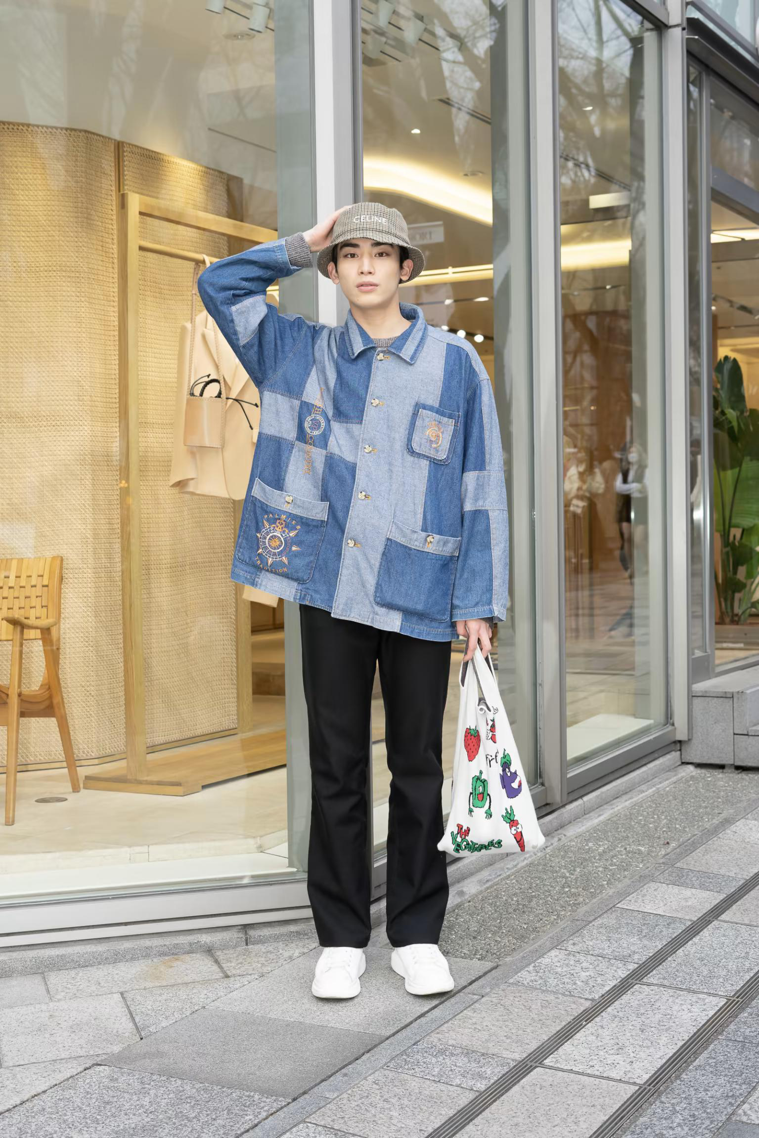 ALEXANDER MCQUEEN Sneakers Oversize In Pelle Bianca E Talloncino In Pelle Scamosciata Blu Avio In White