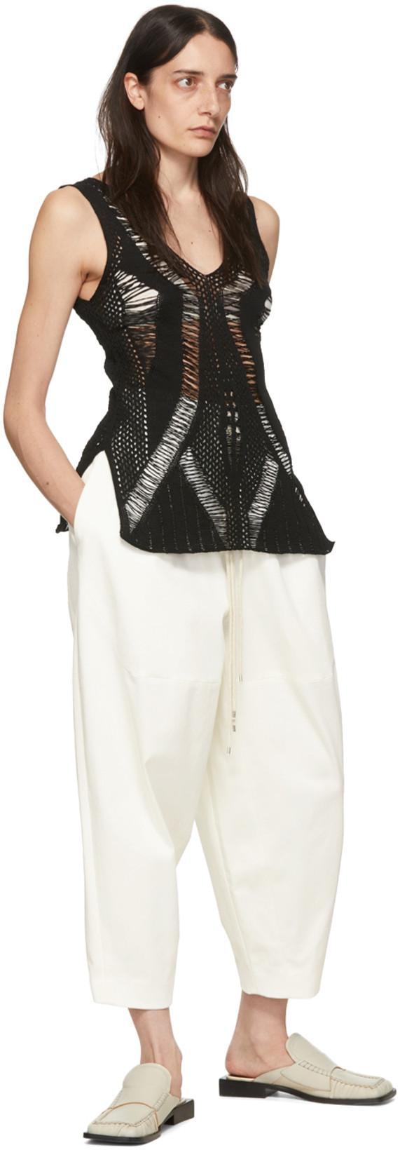 PARTOW Black Eden Tank Top