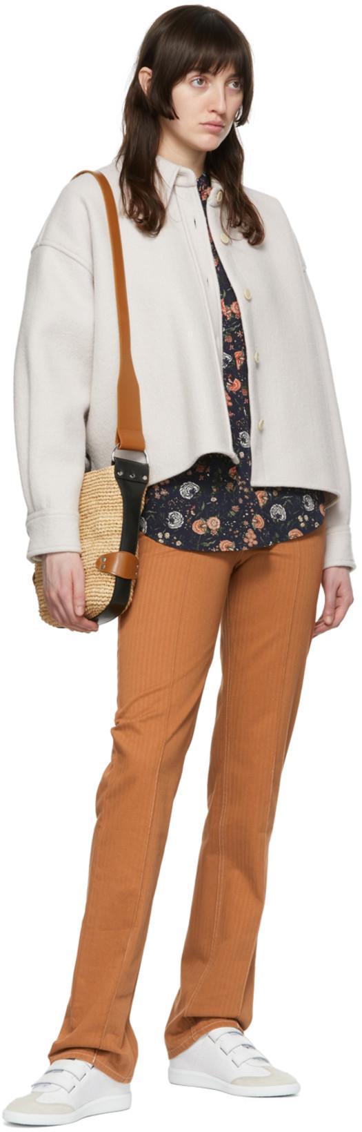 ISABEL MARANT Beth Crystal-detailed Perforated Suede-trimmed Leather Sneakers In Metallic Pink