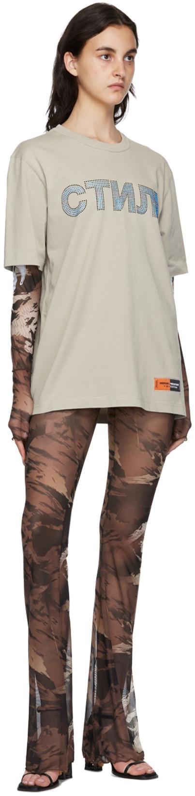 ALEXANDER WANG Bite Shorts In Nude