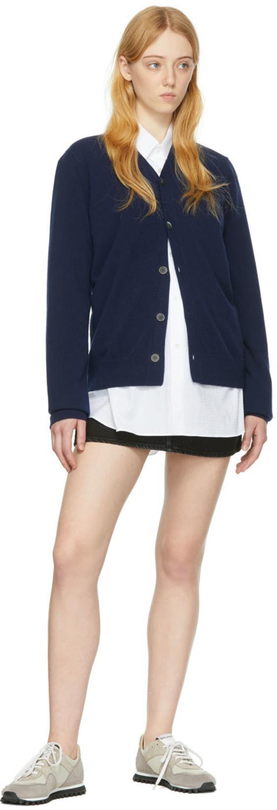 ACNE STUDIOS Black Denim Mini Skirt In New