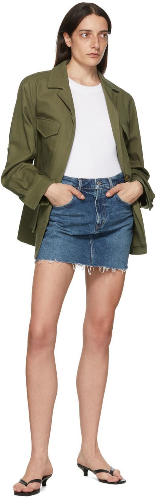 CITIZEN OF HUMANITY Citizens Of Humanity Isabel Rib Tank In White