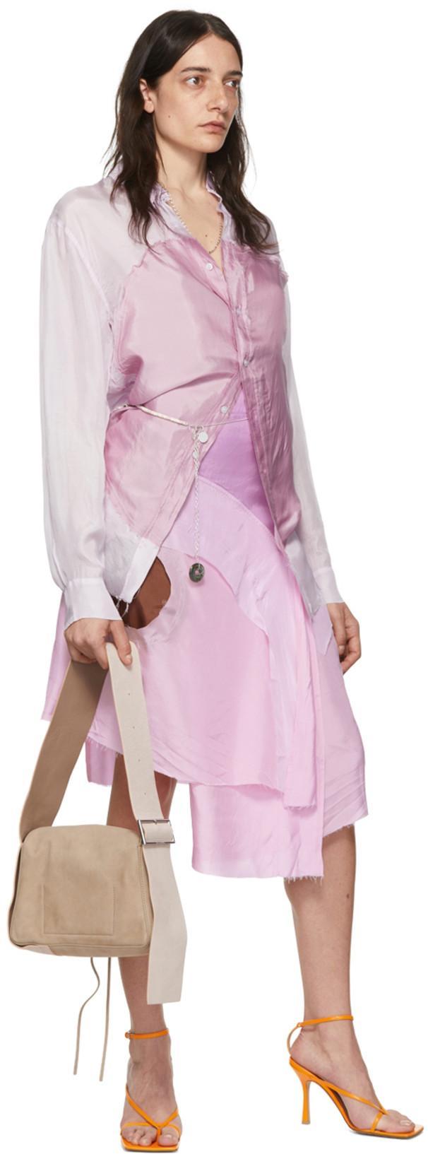 BOTTEGA VENETA Multi Strap Stretch High-heel Sandals In Tangerine