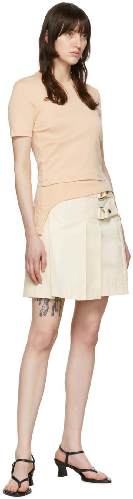 HELMUT LANG Ssense Exclusive Tan T-shirt In Sandstorm