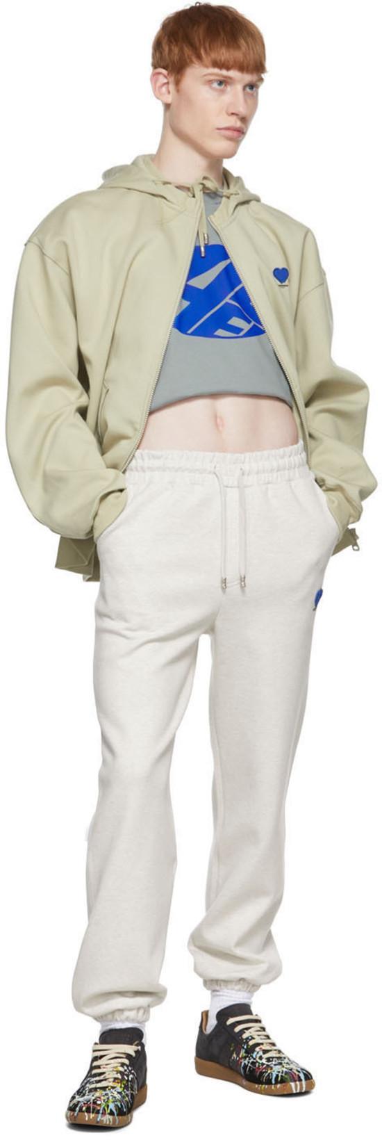 MAISON MARGIELA Replica Painter Leather Low-top Trainers In Black