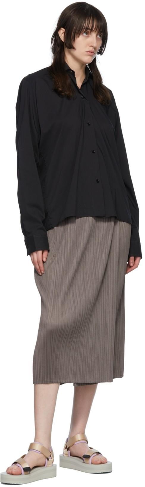 DANIELLE GUIZIO Ssense Exclusive Scoop Neck Top In Rose Cloud