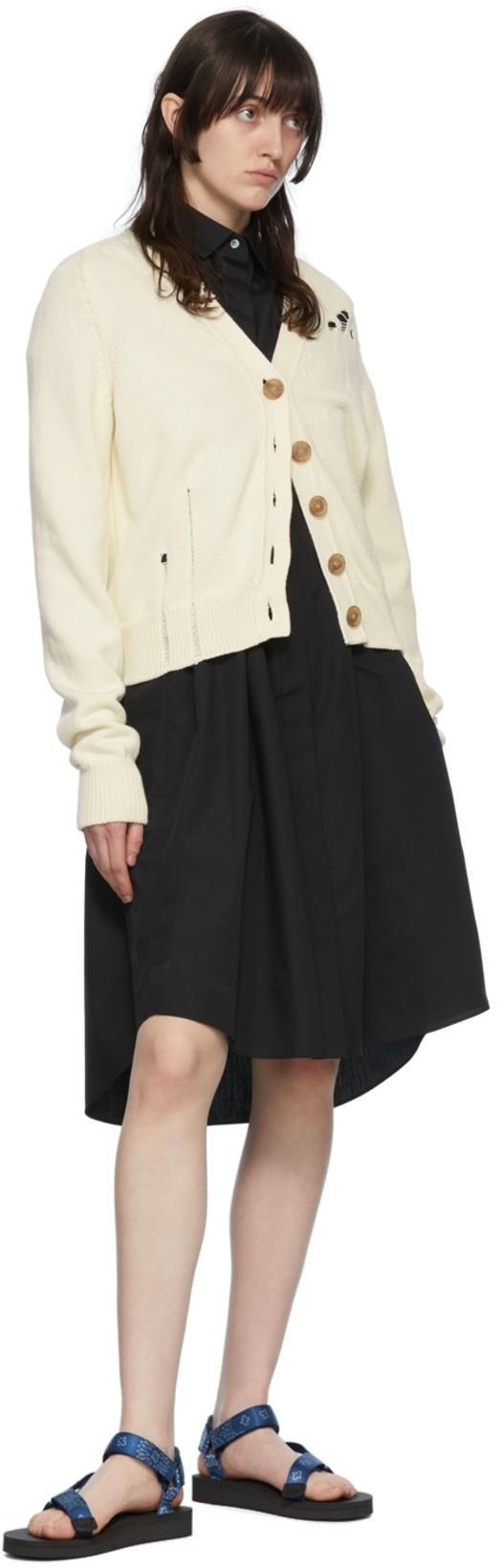 ANDREJ GRONAU Ssense Exclusive Brown & Blue Star Long Sleeve T-shirt In Brown Mint