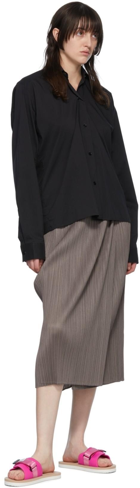 DANIELLE GUIZIO Ssense Exclusive Scoop Neck Top In Rose Cloud