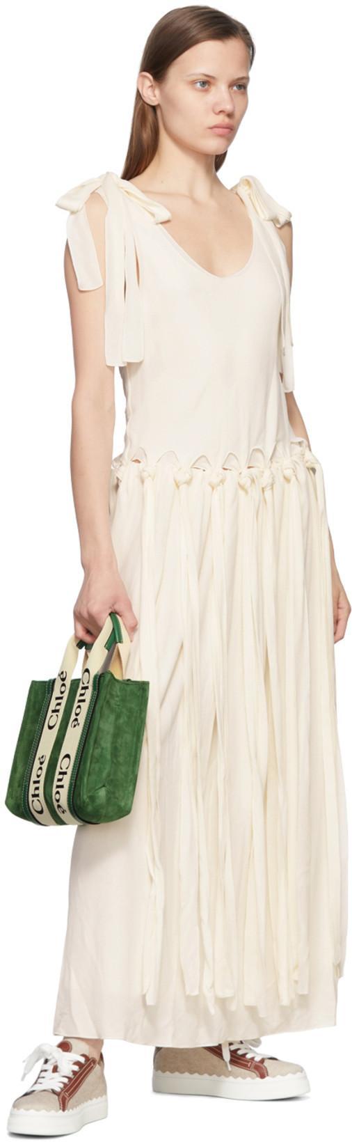 CHLOÉ Chloe' Chloè Lauren Low Top Sneakers In White