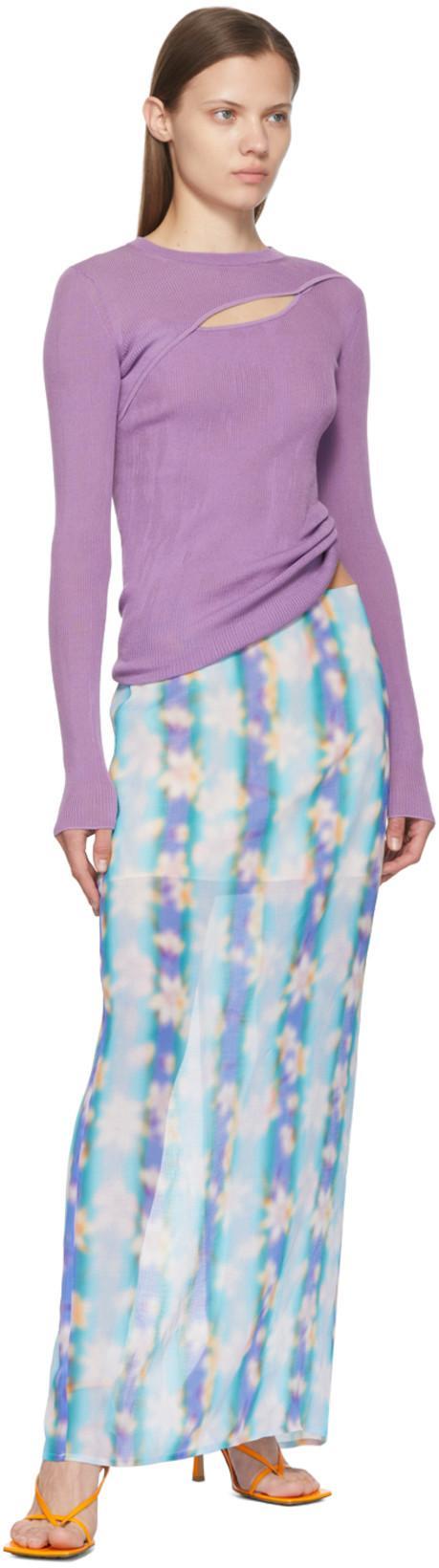 BOTTEGA VENETA Multi Strap Stretch High-heel Sandals In Tangerine