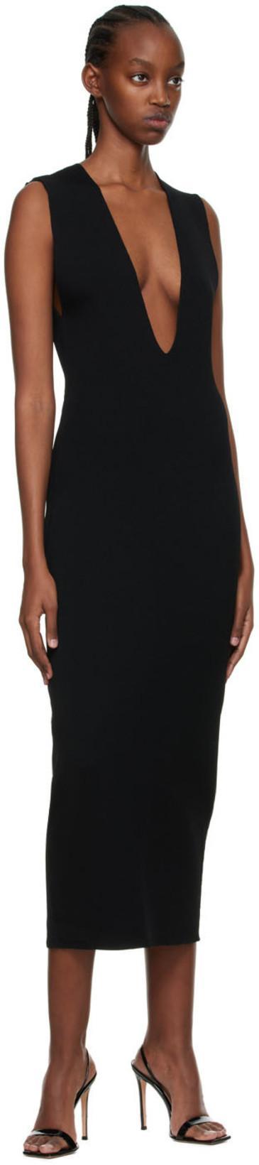 GIANVITO ROSSI Black Patent Ribbon Stiletto 105 Heeled Sandals