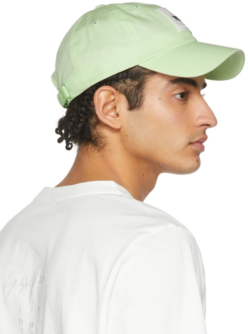 SSENSE's Post | 搭配: Y-3 T-shirt In White；Y-3 Green Square Label Cap