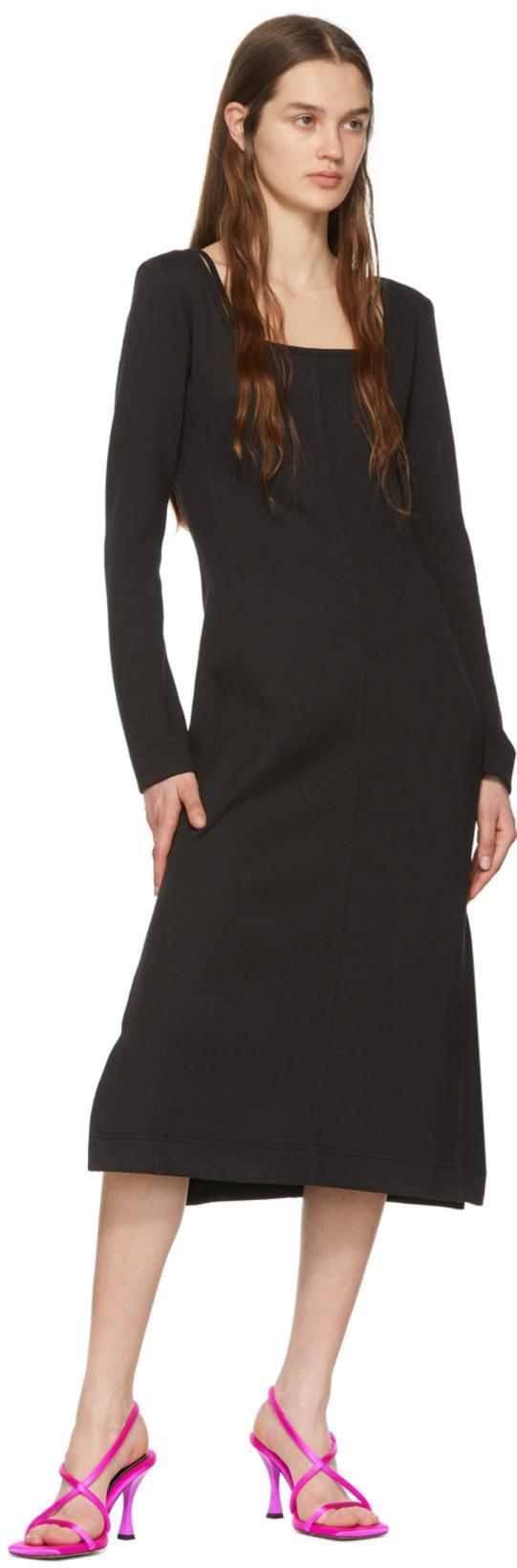 PROENZA SCHOULER 90mm Square Padded Satin Sandals In Bright Pink